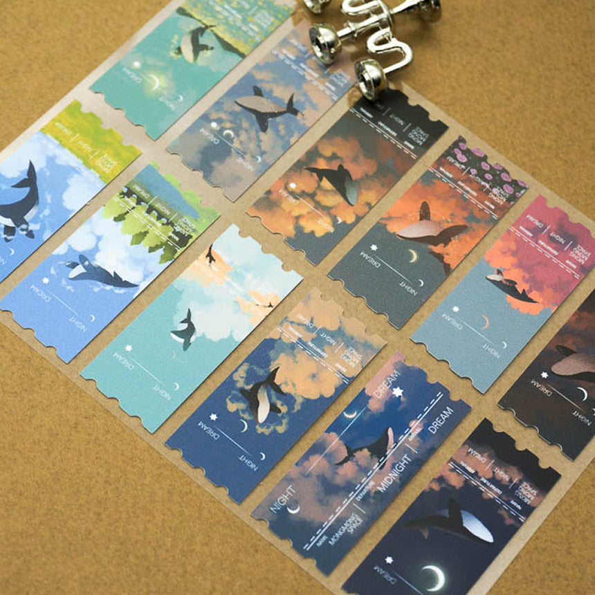 Sunset Ticket Sticker