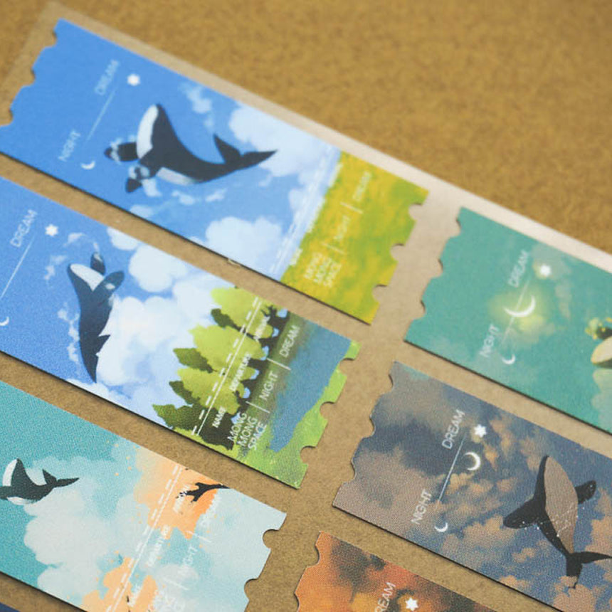Sunset Ticket Sticker