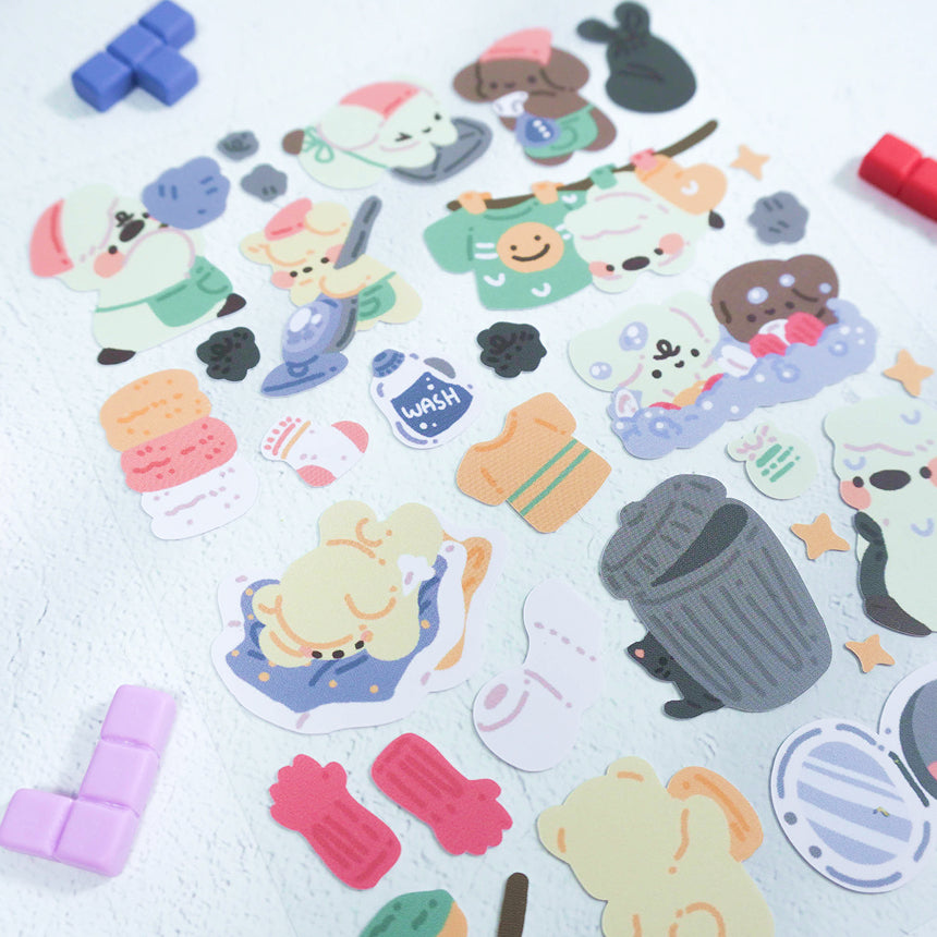 Cleaning Dream Fairy Sticker