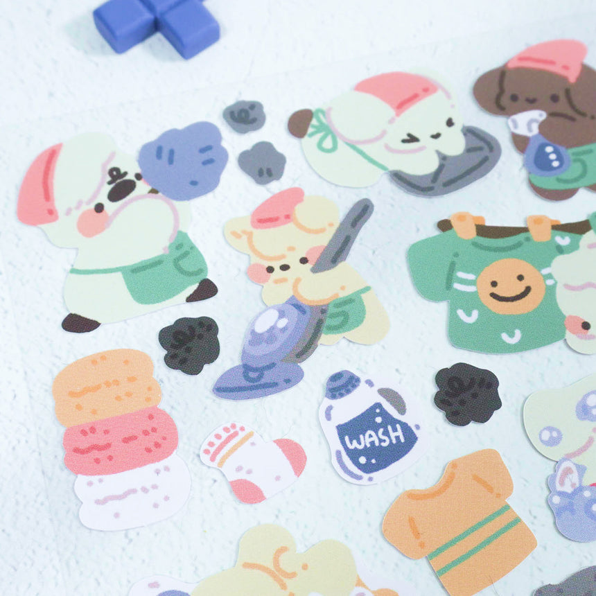 Cleaning Dream Fairy Sticker