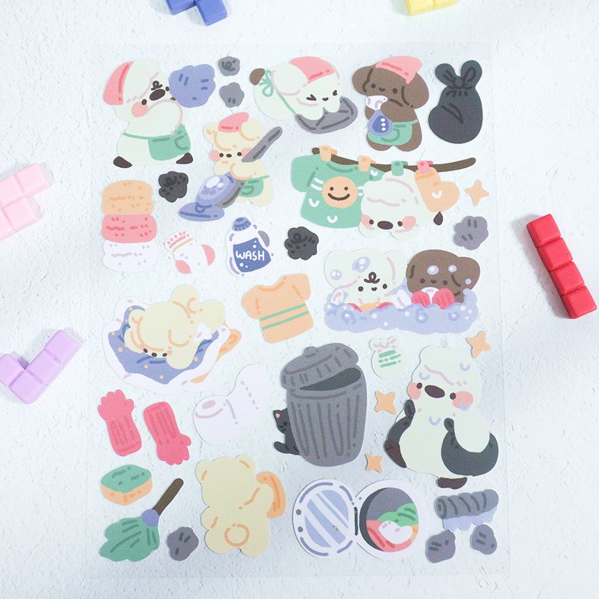 Cleaning Dream Fairy Sticker