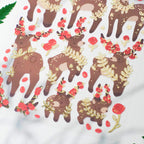Rosy Deer Sticker