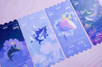 Purple Clouds Postcard Set (4 Designs)