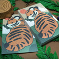 Brave Tiger-Cat Memo Pad