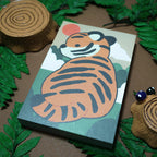 Brave Tiger-Cat Memo Pad
