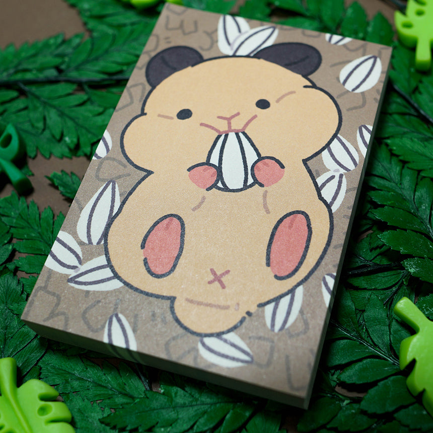 Munching Hamster Memo Pad