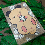 Munching Hamster Memo Pad