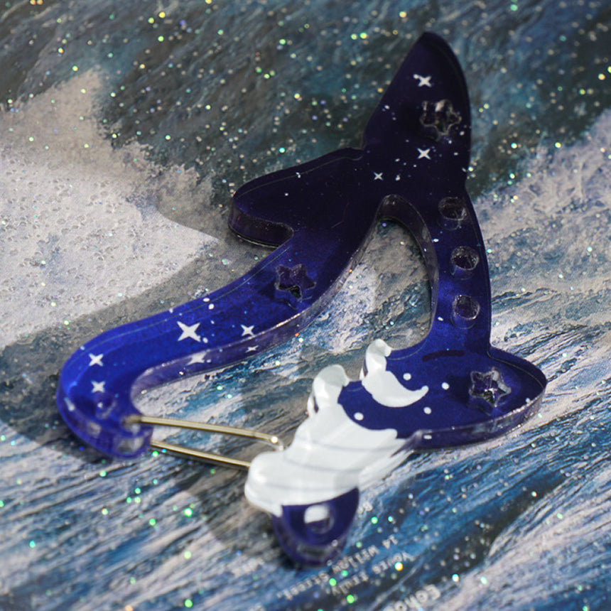 Starlight Night Acrylic Carabiner