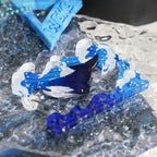Moonlight Wave Acrylic Carabiner
