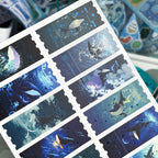 Deep Blue Night Sticker
