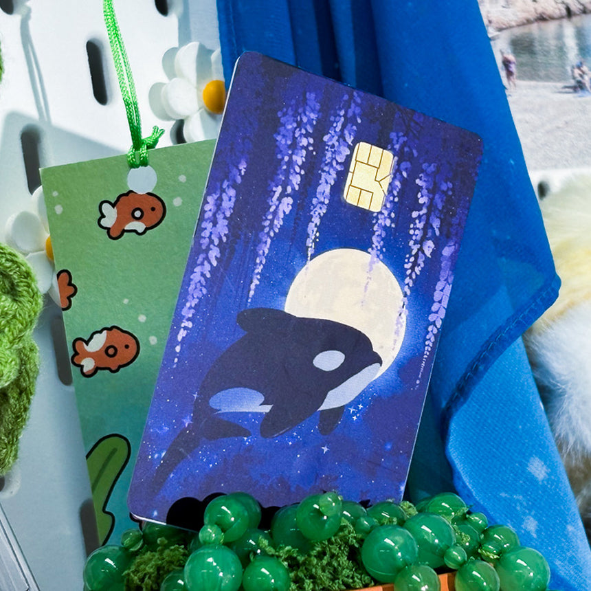Wisteria Night Credit Card Sticker (2 pcs)