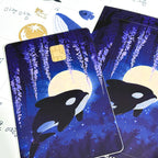 Wisteria Night Credit Card Sticker (2 pcs)