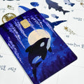 Wisteria Night Credit Card Sticker (2 pcs)