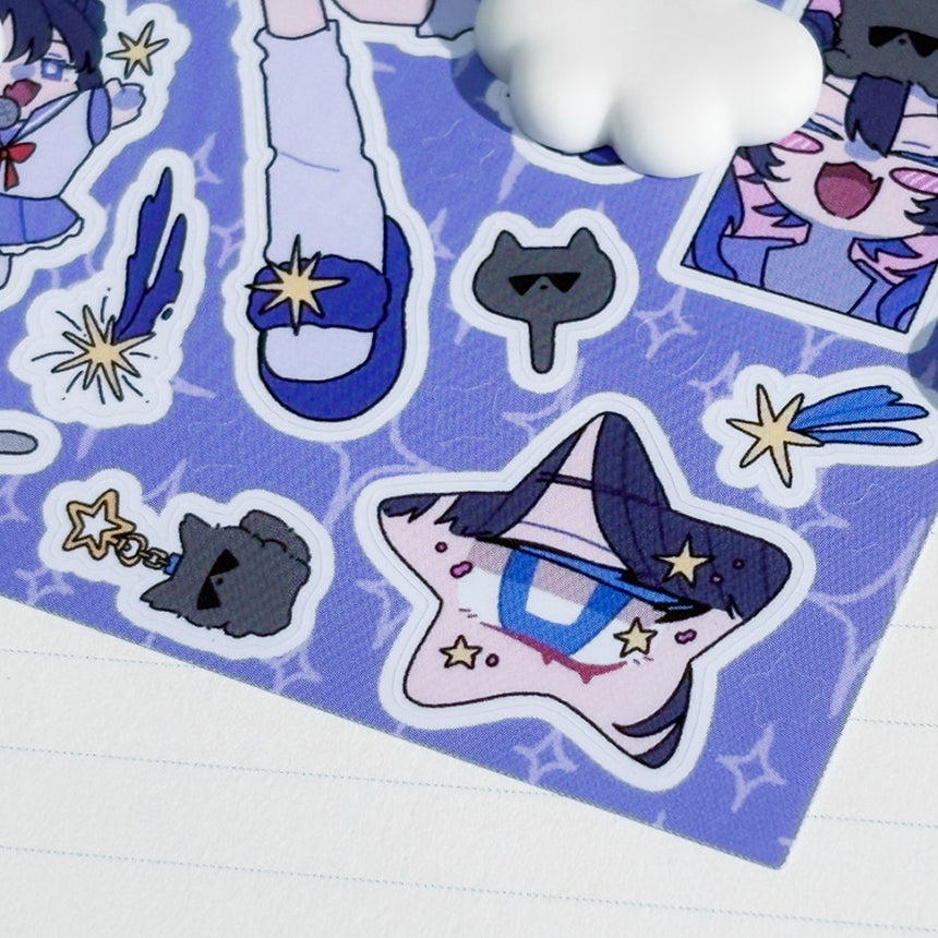 Star Child Sticker