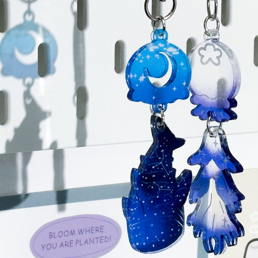 Whale Shark Furin Acrylic Keychain