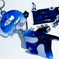Deep Sea Ray Furin Acrylic Keychain