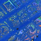 Glistening Sea Kiss-Cut Tape