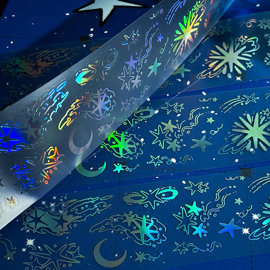 Starry Festival Kiss-Cut Tape