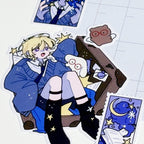 Cosmo & Celuna Lab Sticker