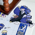 Cosmo & Celuna Lab Sticker