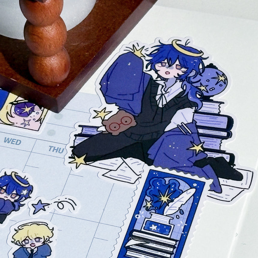 Cosmo & Celuna Lab Sticker
