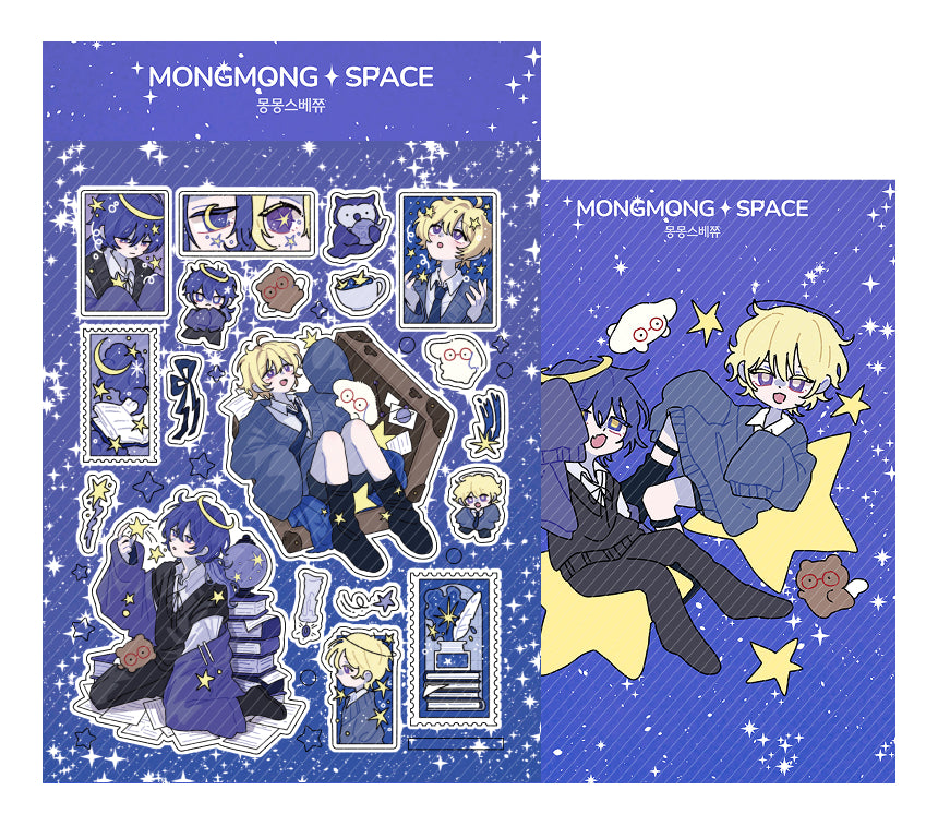 Cosmo & Celuna Lab Sticker