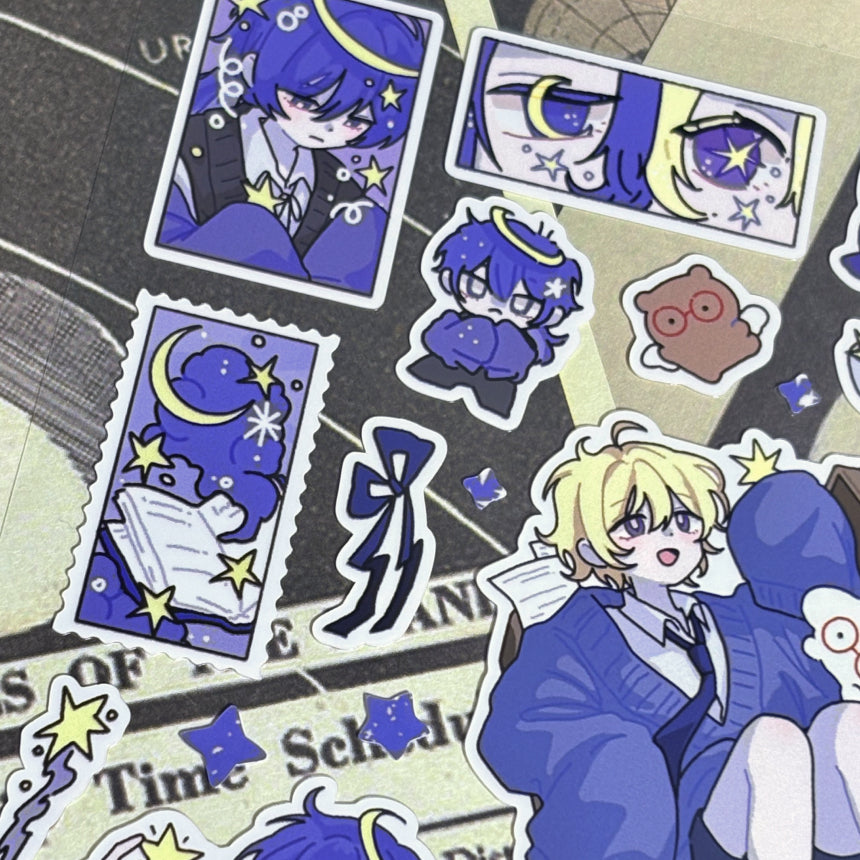Cosmo & Celuna Lab Sticker