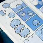 Fluffy Jellypi Seal Sticker