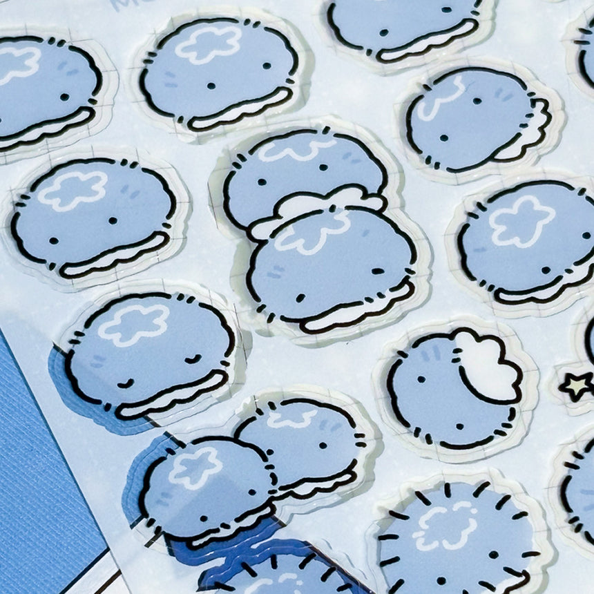 Fluffy Jellypi Seal Sticker